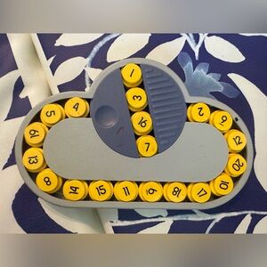 Vintage 1989 TOP SPIN Puzzle | Binary Arts Brain Teaser Numbers Toy 🔢🌀